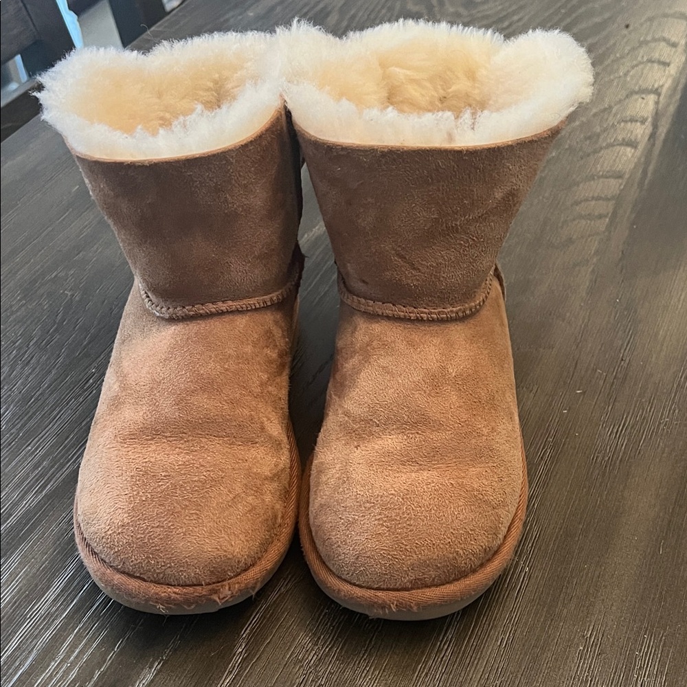 UGG Tan Boots with Bows